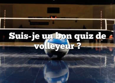 Suis-je un bon quiz de volleyeur ?